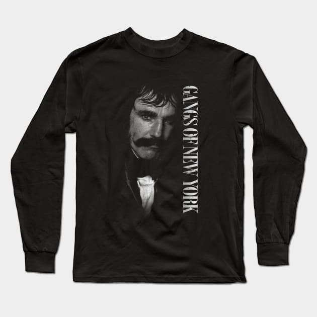 Cult Movie - Gangs of New York Long Sleeve T-Shirt by Chairrera